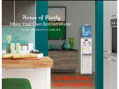 Kent Crystal Filter With Hot & Cold Water Dispenser-Floor Standing - No piping Required